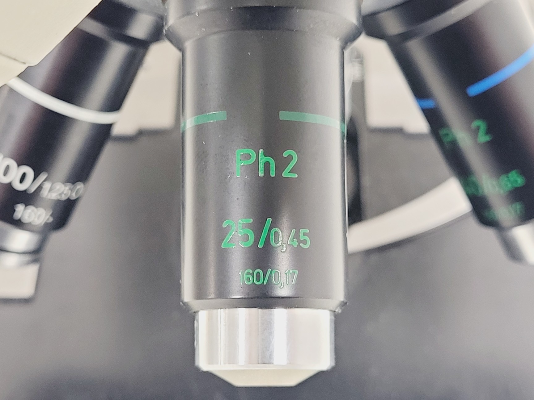 Image of Carl Zeiss Standard 20 Compound Microscope W/ 4 x Objectives