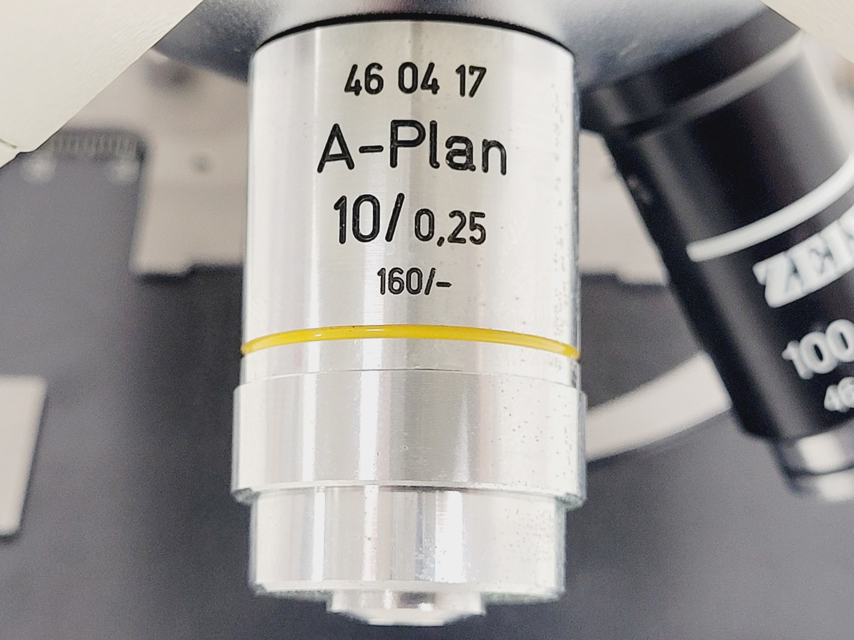 Image of Carl Zeiss Standard 20 Compound Microscope W/ 4 x Objectives