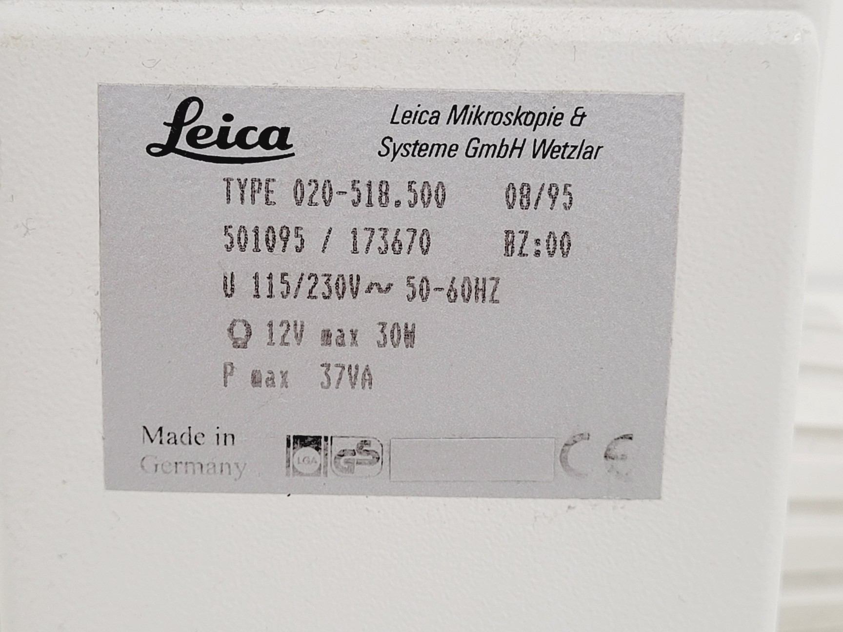 Image of Leica 020-518.500 Compound Microscope