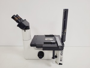 Thumbnail image of Leica DMIL 090-131-00.1 Microscope Body w/ 4 Objectives + Eye pieces