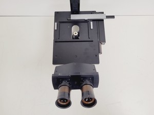 Thumbnail image of Leica DMIL 090-131-00.1 Microscope Body w/ 4 Objectives + Eye pieces