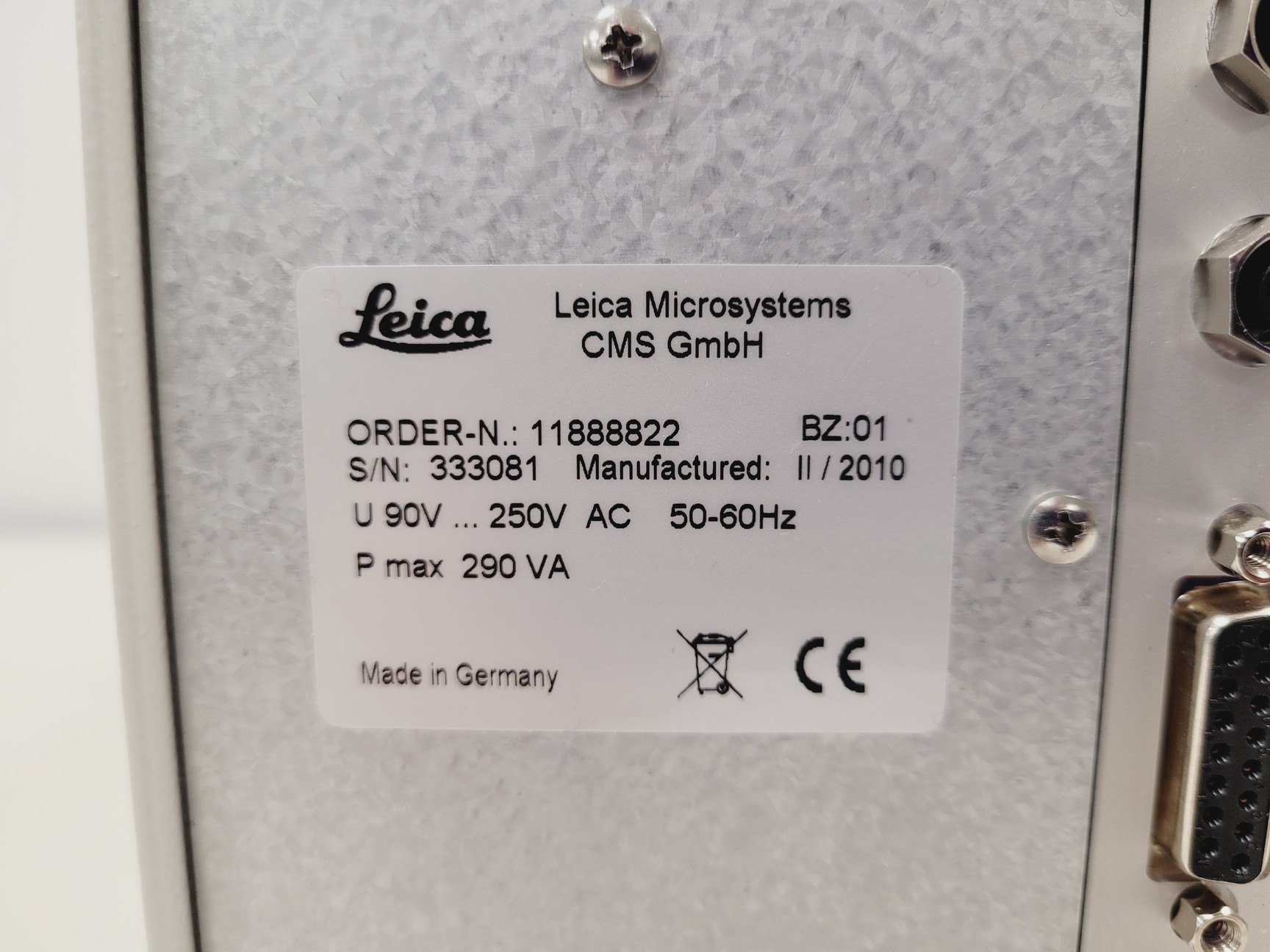 Image of Leica CTR6500 Confocal Microscope Power Supply/Controller Lab