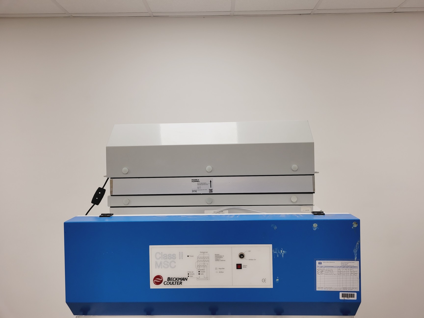 Image of Beckman Coulter Class II MSC Safety Cabinet