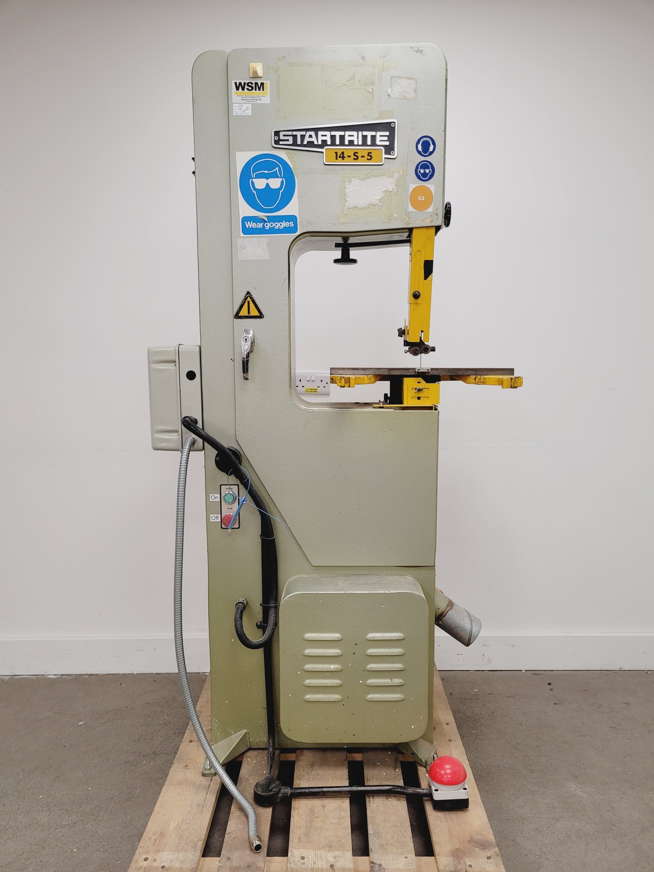 Image of Startrite 14-S-5 Vertical Bandsaw