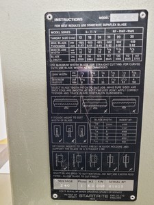 Thumbnail image of Startrite 14-S-5 Vertical Bandsaw