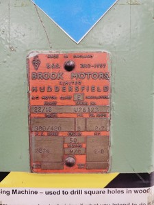 Thumbnail image of Wadkin Bursgreen Morticer 22/18