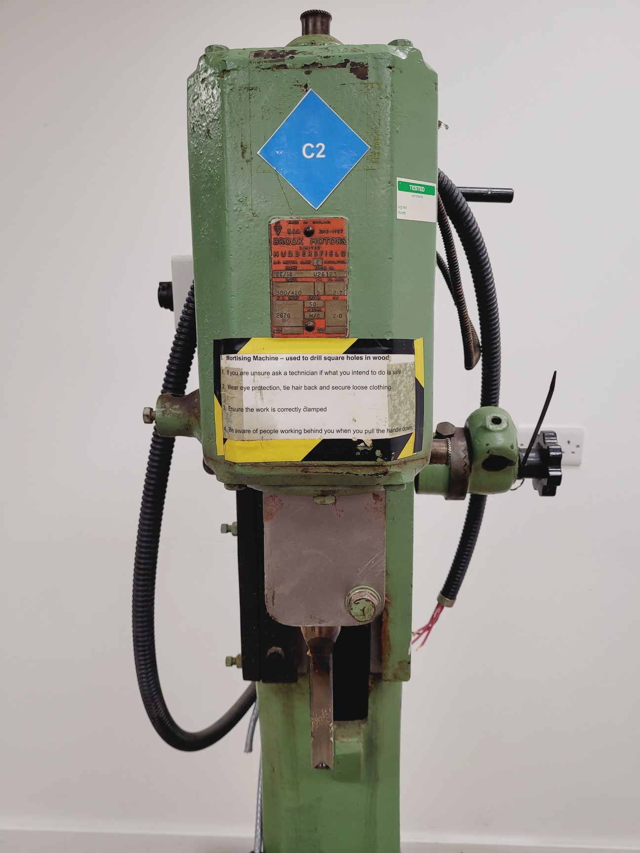 Image of Wadkin Bursgreen Morticer 22/18