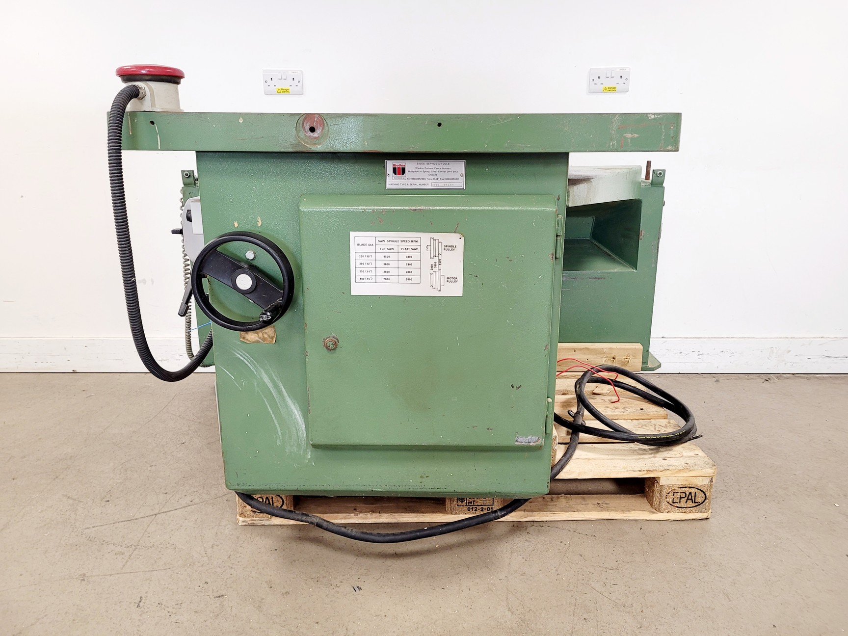 Image of Wadkin Durham CP32 Panel Saw