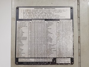 Thumbnail image of Startrite 314H Vertical Bandsaw 152x91x184 cm LxWxH 