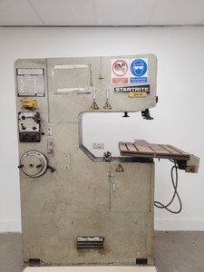 Thumbnail image of Startrite 314H Vertical Bandsaw 152x91x184 cm LxWxH 