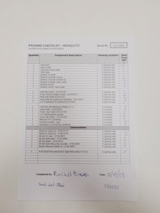 Thumbnail image of SPTLabTech Mosquito LCP Liquid Handling System with Humidity Chamber & Software
