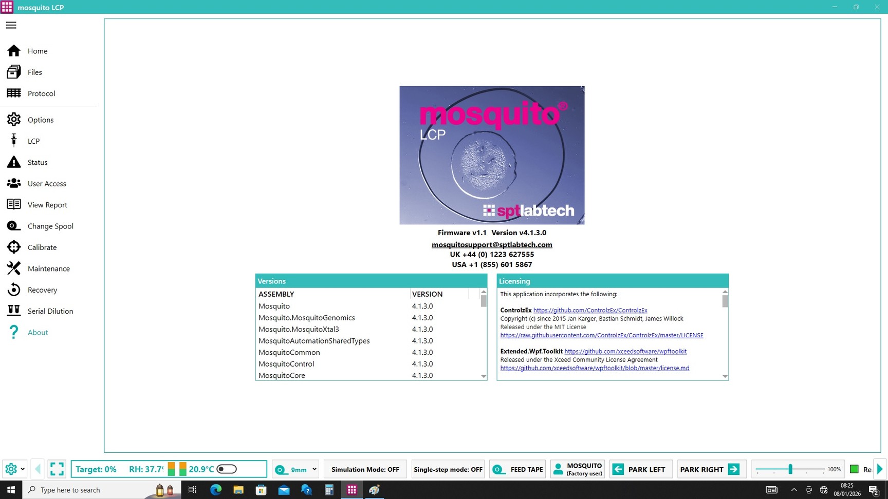 Image of SPTLabTech Mosquito LCP Liquid Handling System with Humidity Chamber & Software