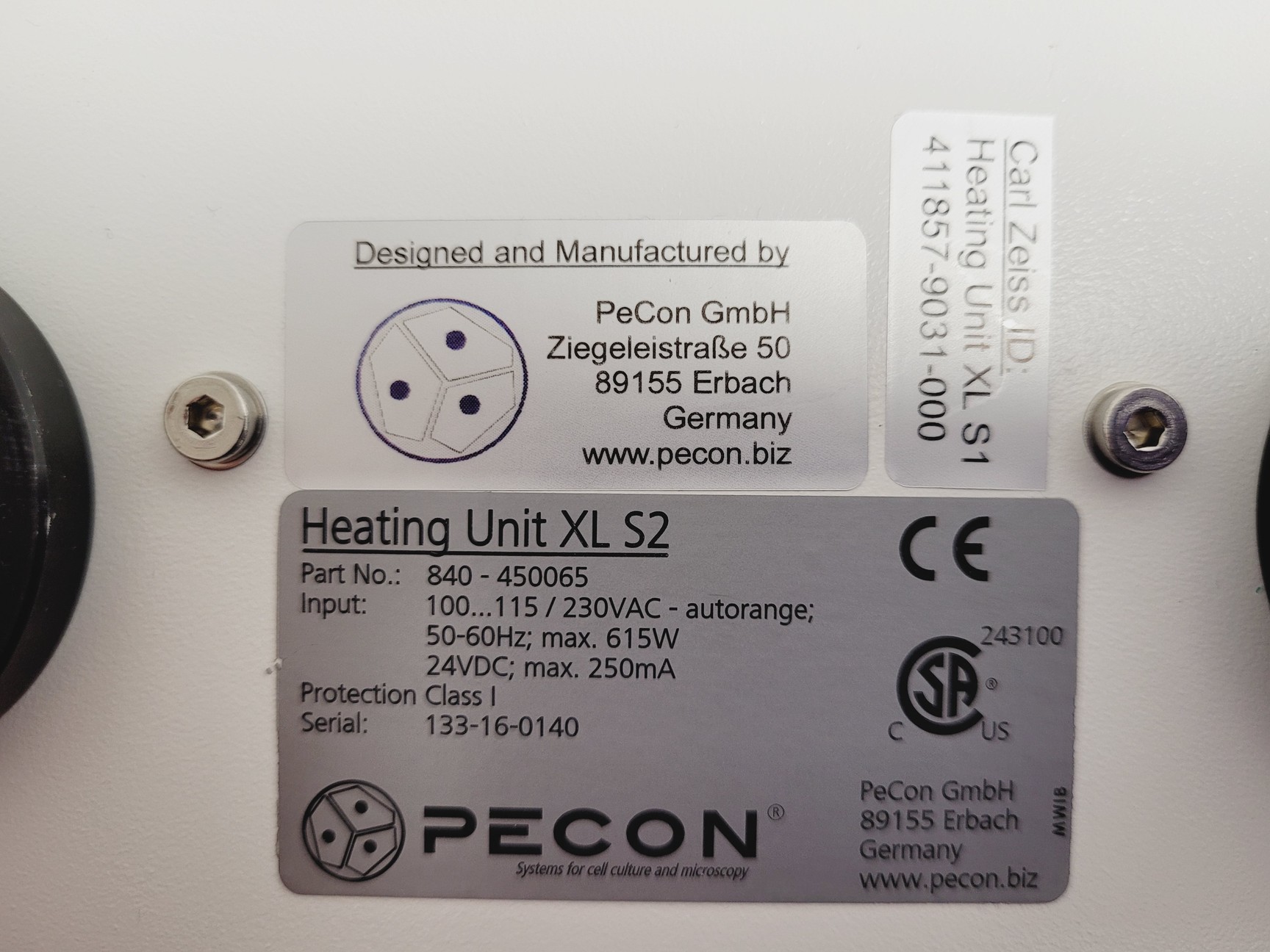 Image of Zeiss PALM Microbeam System With PC & Software