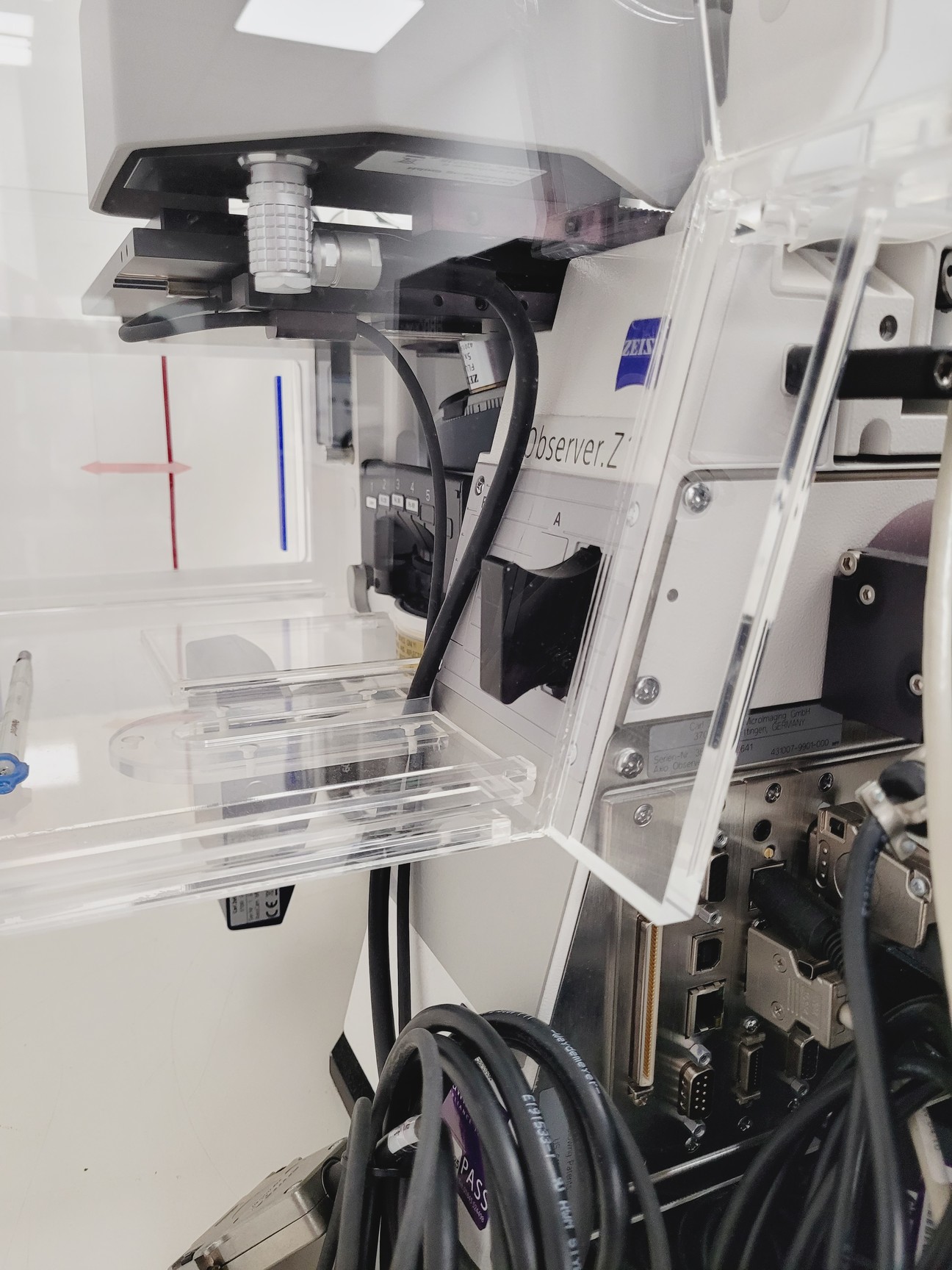 Image of Zeiss PALM Microbeam System With PC & Software