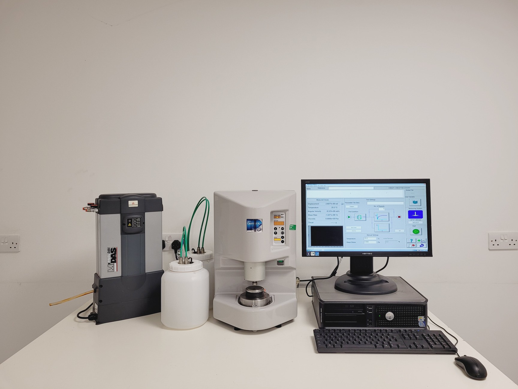 Malvern Flowmaster Rheometer Malvern Instruments Bohlin Gemini Rheometer System w/ PC & Software Lab