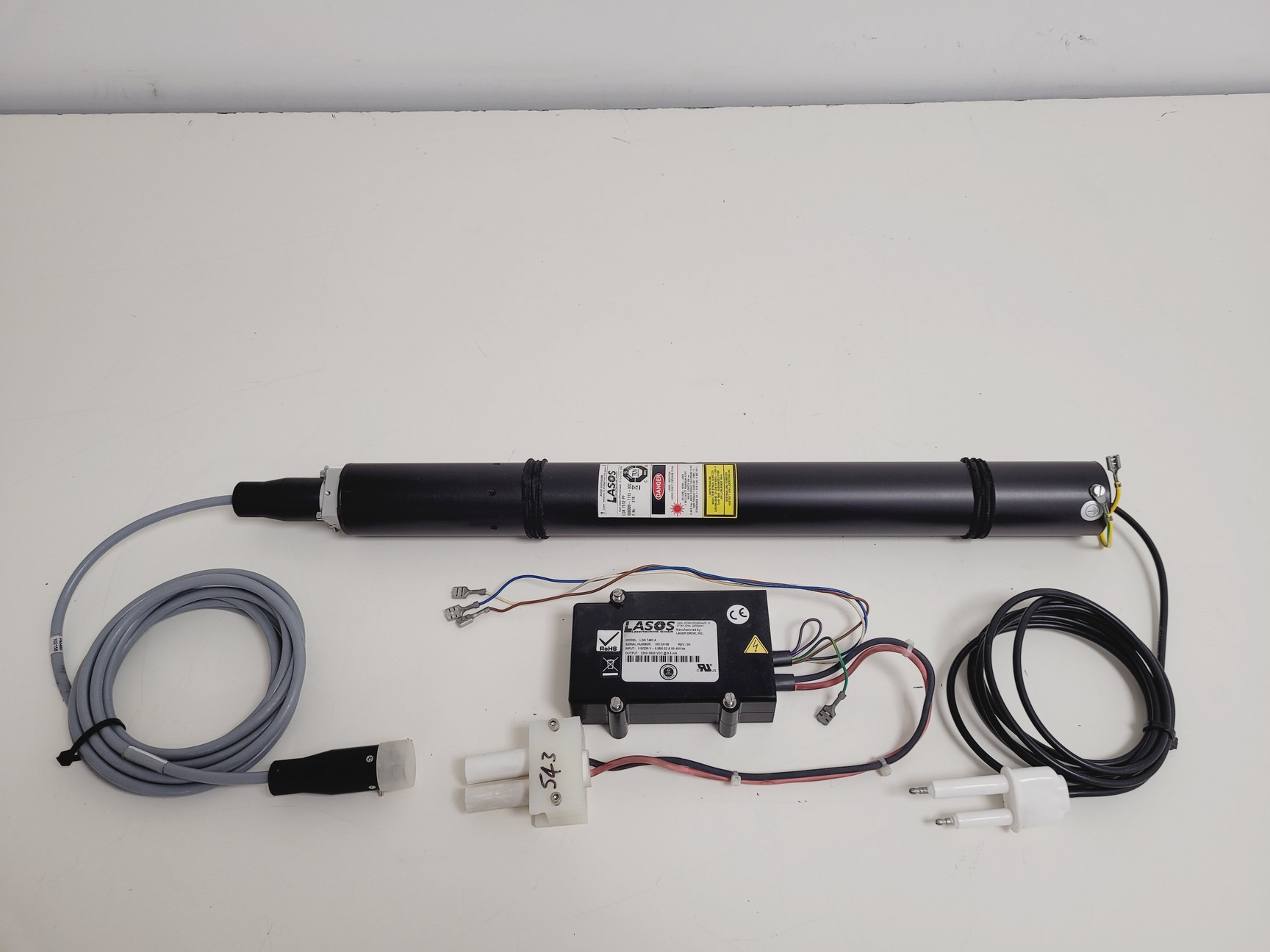 Image of LASOS LGK 7512 PF 594nm Laser with LGN7460A PSU Spares/Repair 