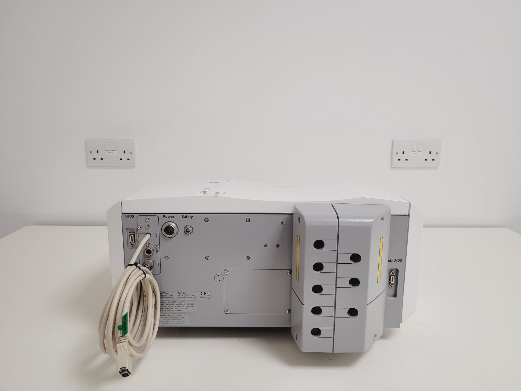 Image of Zeiss LSM 710 Confocal Laser Scan Head Quasar 3CH Microscopy 2020 Lab