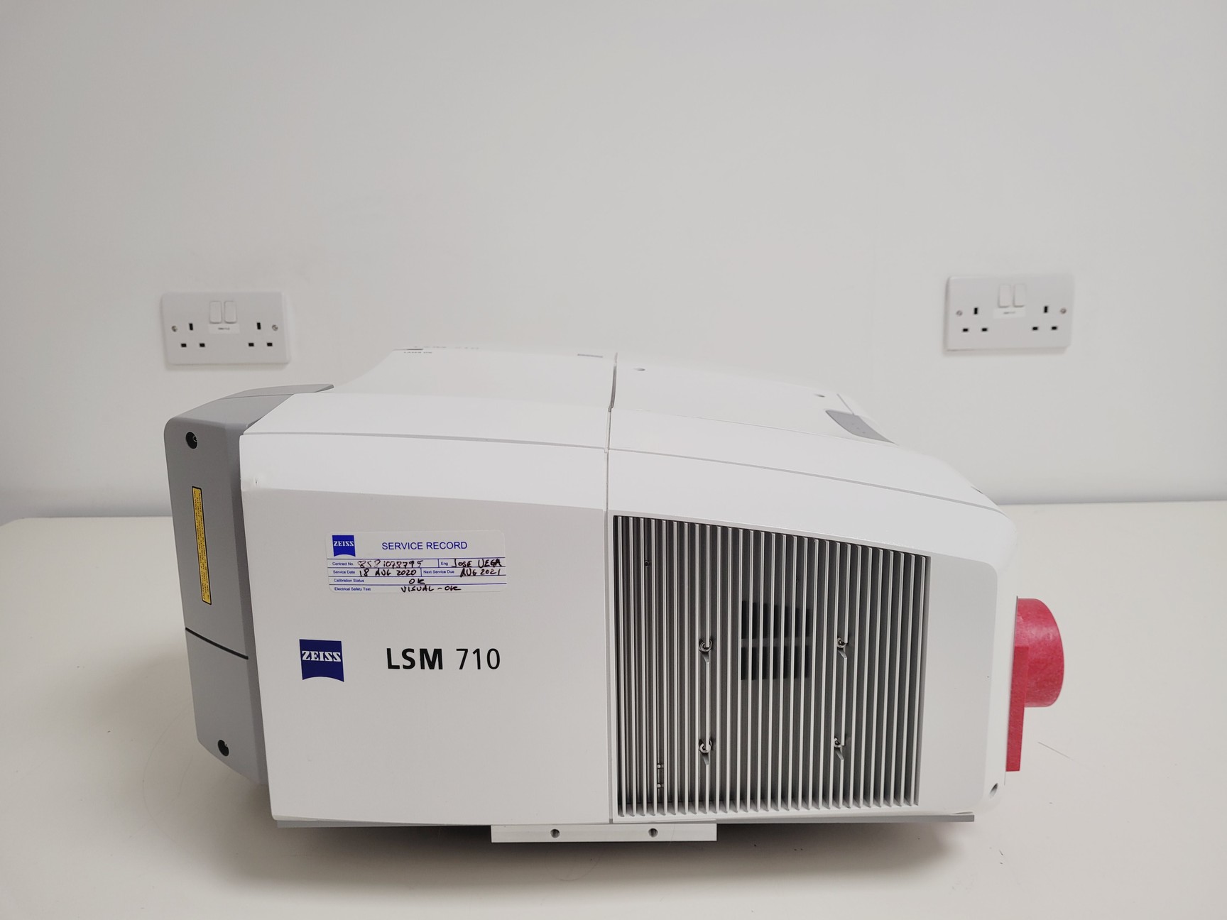 Image of Zeiss LSM 710 Confocal Laser Scan Head Quasar 3CH Microscopy 2020 Lab