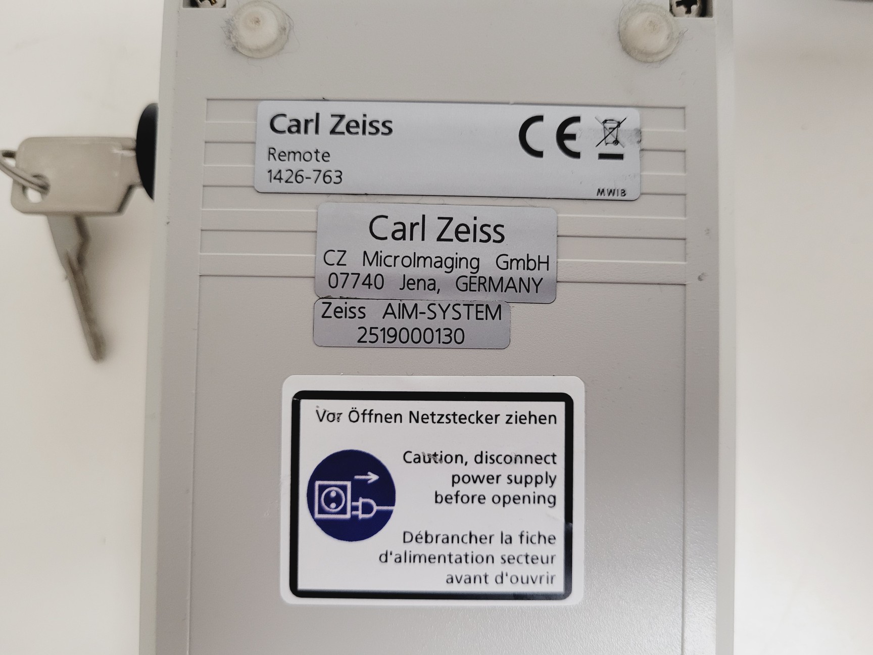 Image of Zeiss LSM 710 ECU Box With 3 x Lasers (Red, Green & Blue) Lab
