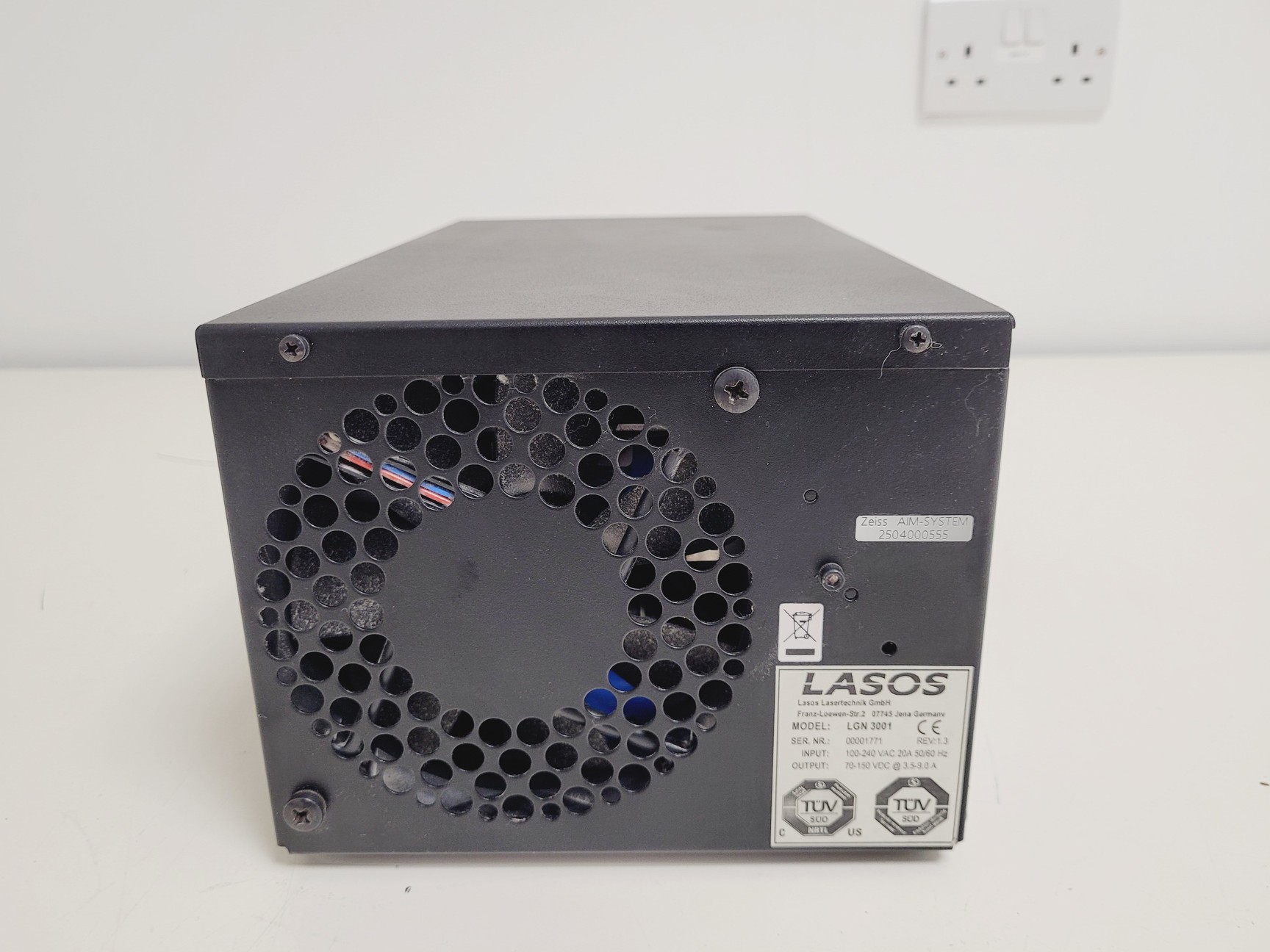 Image of Zeiss LSM 710 ECU Box With 3 x Lasers (Red, Green & Blue) Lab