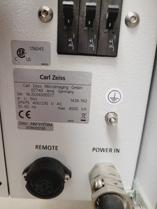 Thumbnail image of Zeiss LSM 710 ECU Box With 3 x Lasers (Red, Green & Blue) Lab