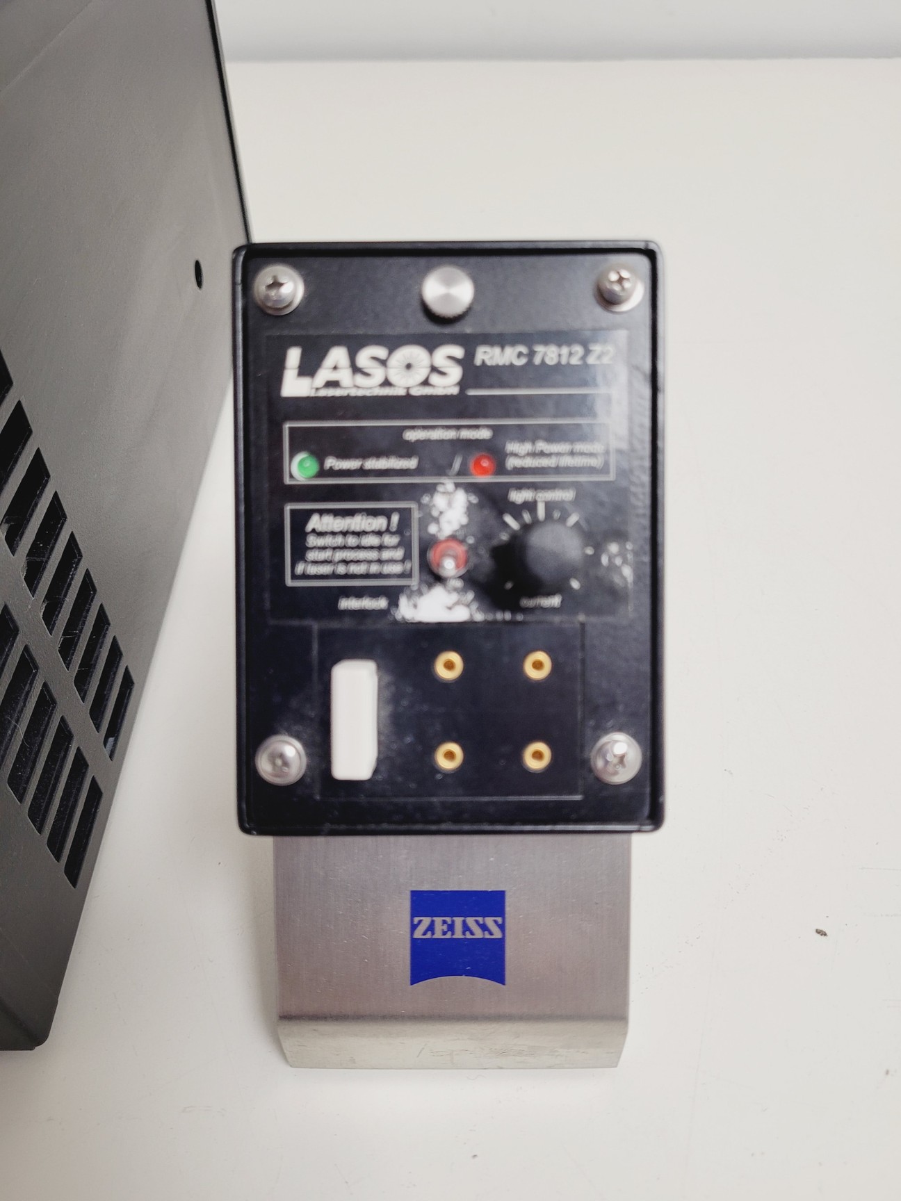 Image of Zeiss LSM 710 ECU Box With 3 x Lasers (Red, Green & Blue) Lab