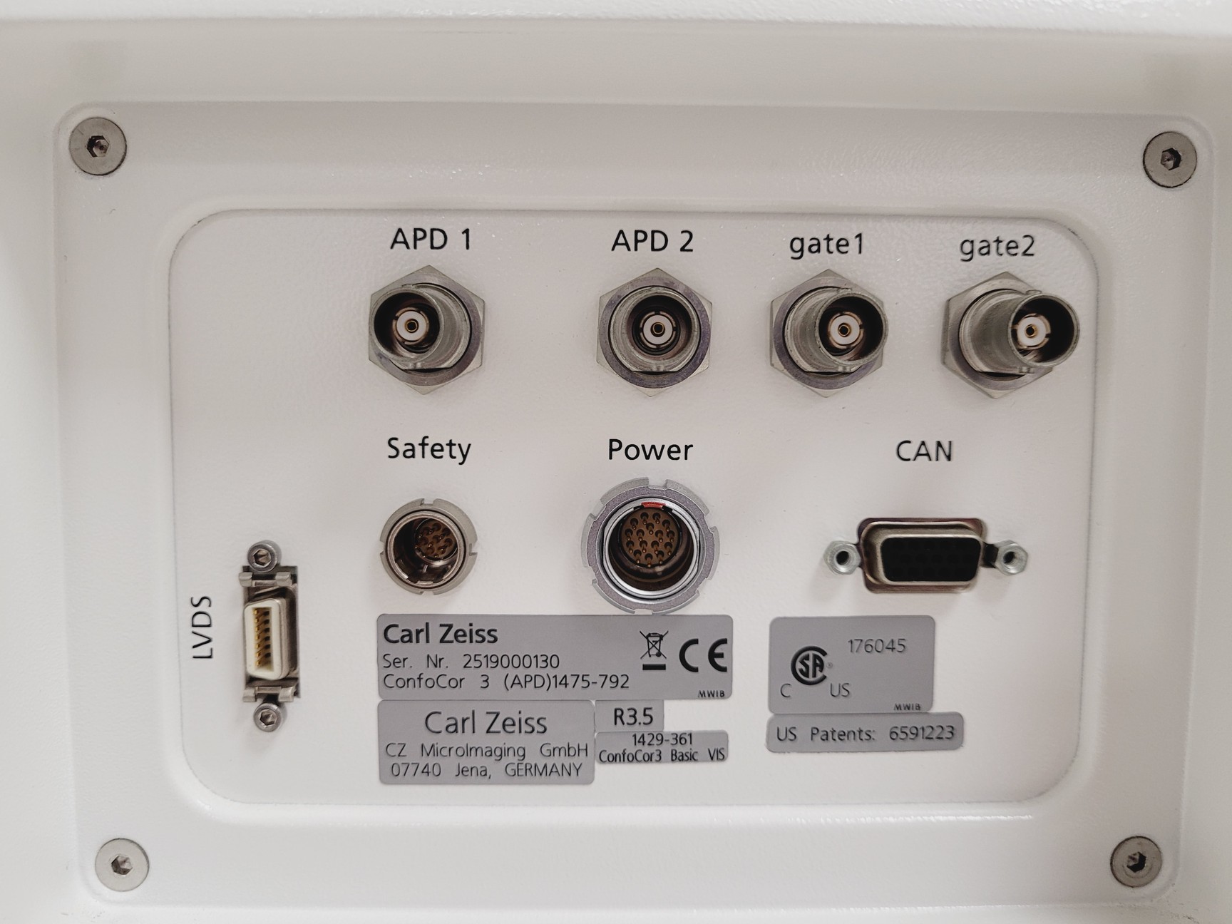 Image of Zeiss ConfoCor 3 Basic VIS w/ PCi Card and Cables - Confocal Microscopy Lab