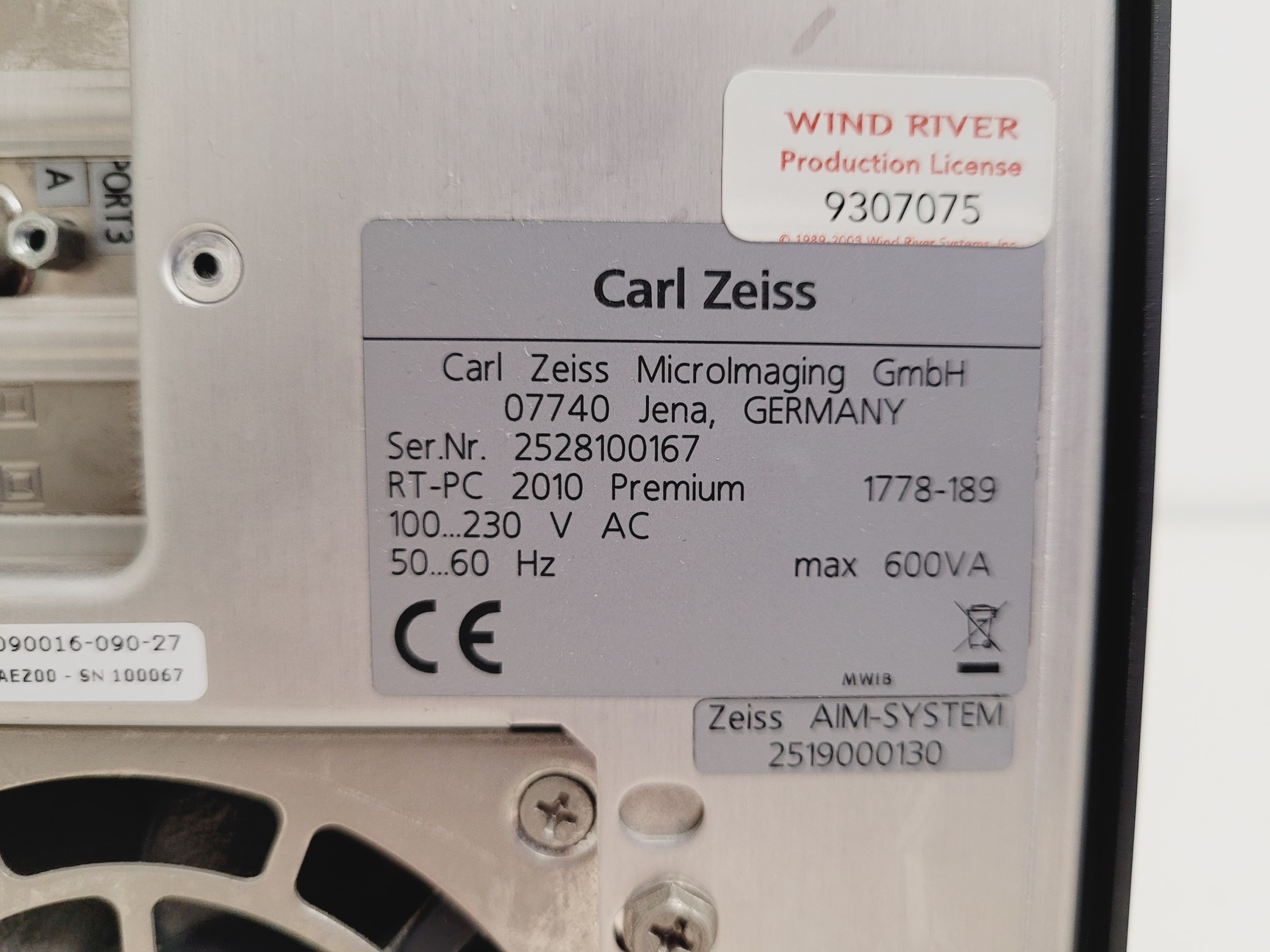 Image of Zeiss LIAN LI PCB-10 LSM RTPC Real Time PC Confocal Microscopy Lab