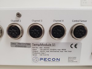 Thumbnail image of Zeiss Pecon TempModule S1 Confocal Microscopy Lab
