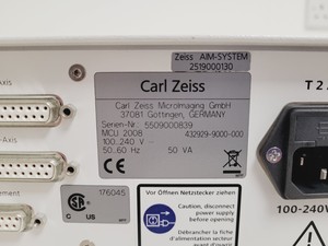 Thumbnail image of Marzhauser Wetzlar SCAN IM 130x100 DC - 1mm Stage Zeiss Axio Observer .Z1 Lab