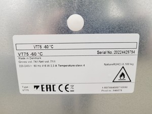 Thumbnail image of Vestfrost Solutions VT75 -60 Ultra Low Temperature Freezer