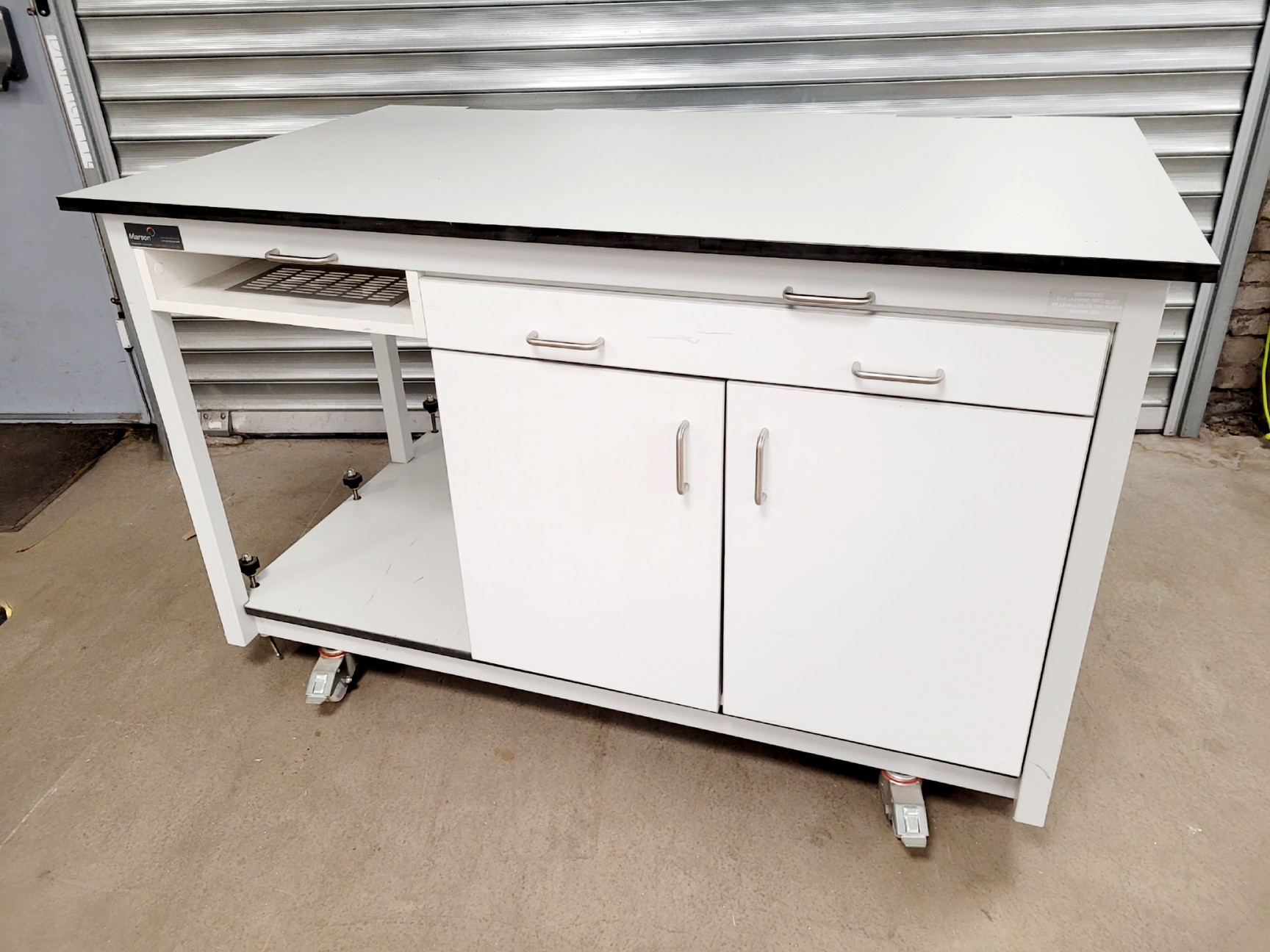 Image of Marson Laboratory Furniture Lab Table/Storage Cabinet 