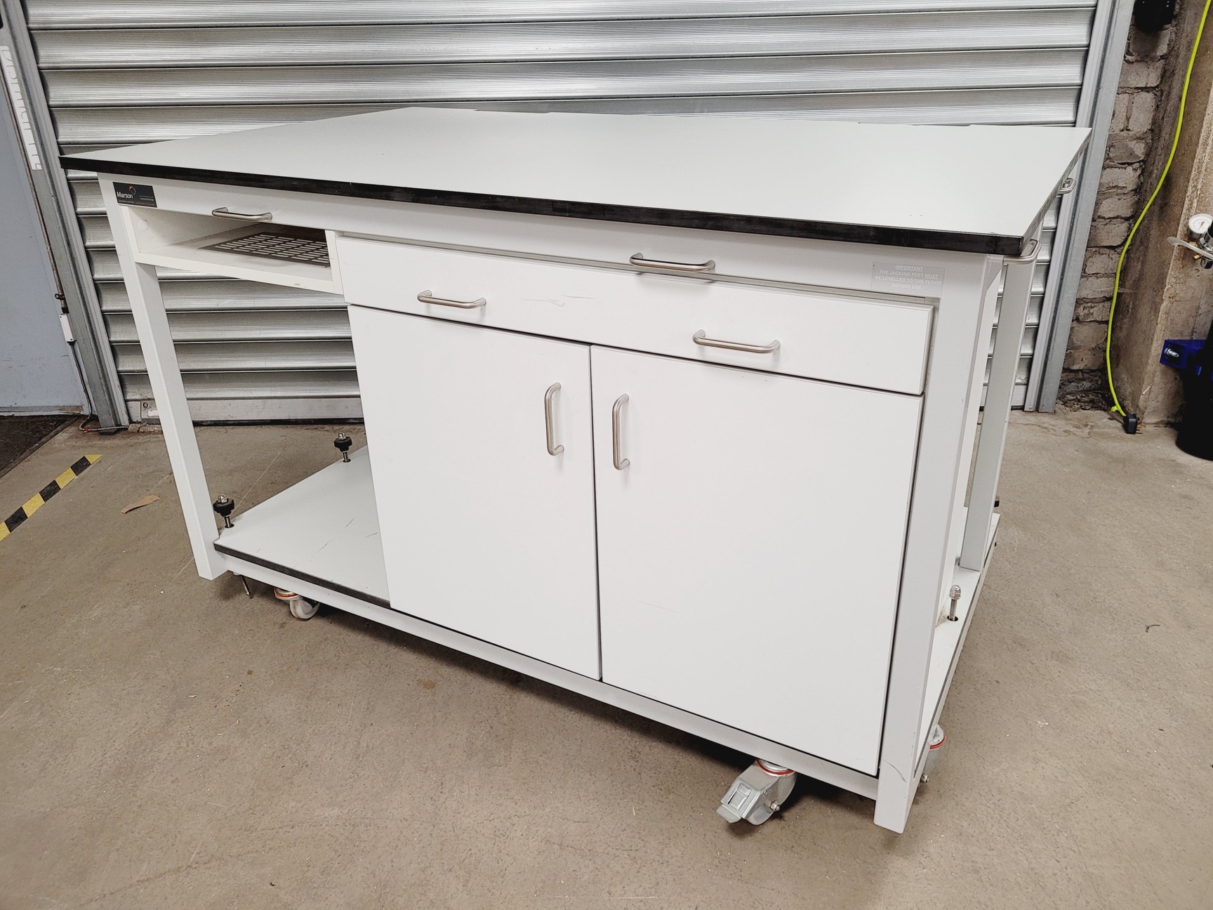 Image of Marson Laboratory Furniture Lab Table/Storage Cabinet 
