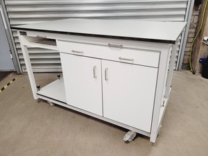 Thumbnail image of Marson Laboratory Furniture Lab Table/Storage Cabinet 