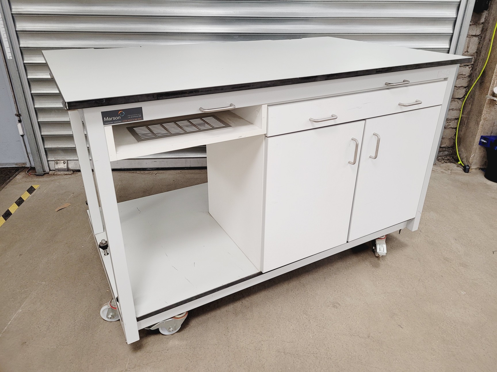 Image of Marson Laboratory Furniture Lab Table/Storage Cabinet 