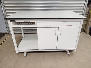 Thumbnail image of Marson Laboratory Furniture Lab Table/Storage Cabinet 