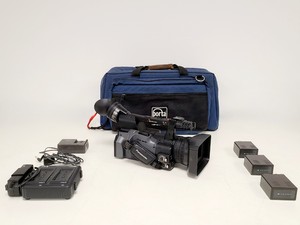 Thumbnail image of Panasonic AG-HMC151E - AVCCAM 3CCD Camcorder w/ 3 Batteries & 2 Chargers
