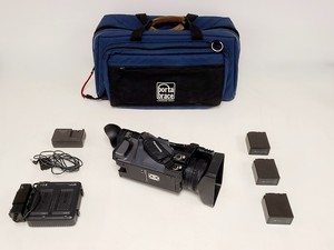 Thumbnail image of Panasonic AG-HMC151E - AVCCAM 3CCD Camcorder w/ 3 Batteries & 2 Chargers