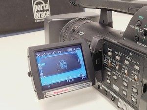 Thumbnail image of Panasonic AG-HMC151E - AVCCAM 3CCD Camcorder w/ 3 Batteries & 2 Chargers