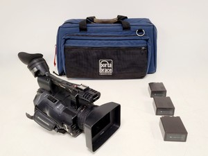 Thumbnail image of Panasonic AG-HMC151E - AVCCAM 3CCD Camcorder w/ 3 Batteries