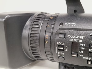 Thumbnail image of Panasonic AG-HMC151E - AVCCAM 3CCD Camcorder w/ 3 Batteries