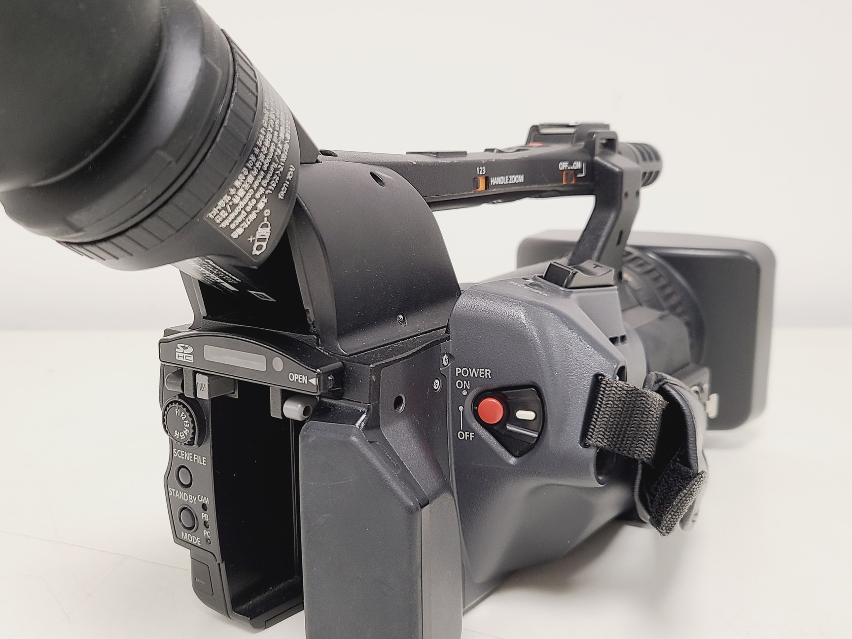 Image of Panasonic AG-HMC151E - AVCCAM 3CCD Camcorder w/ 3 Batteries