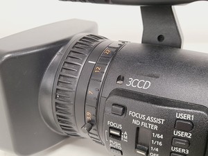 Thumbnail image of Panasonic AG-HMC151E - AVCCAM 3CCD Camcorder w/ 2 Batteries and 1 Charger