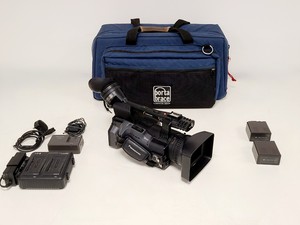 Thumbnail image of Panasonic AG-HMC151E - AVCCAM 3CCD Camcorder w/ 2 Batteries and 2 Chargers