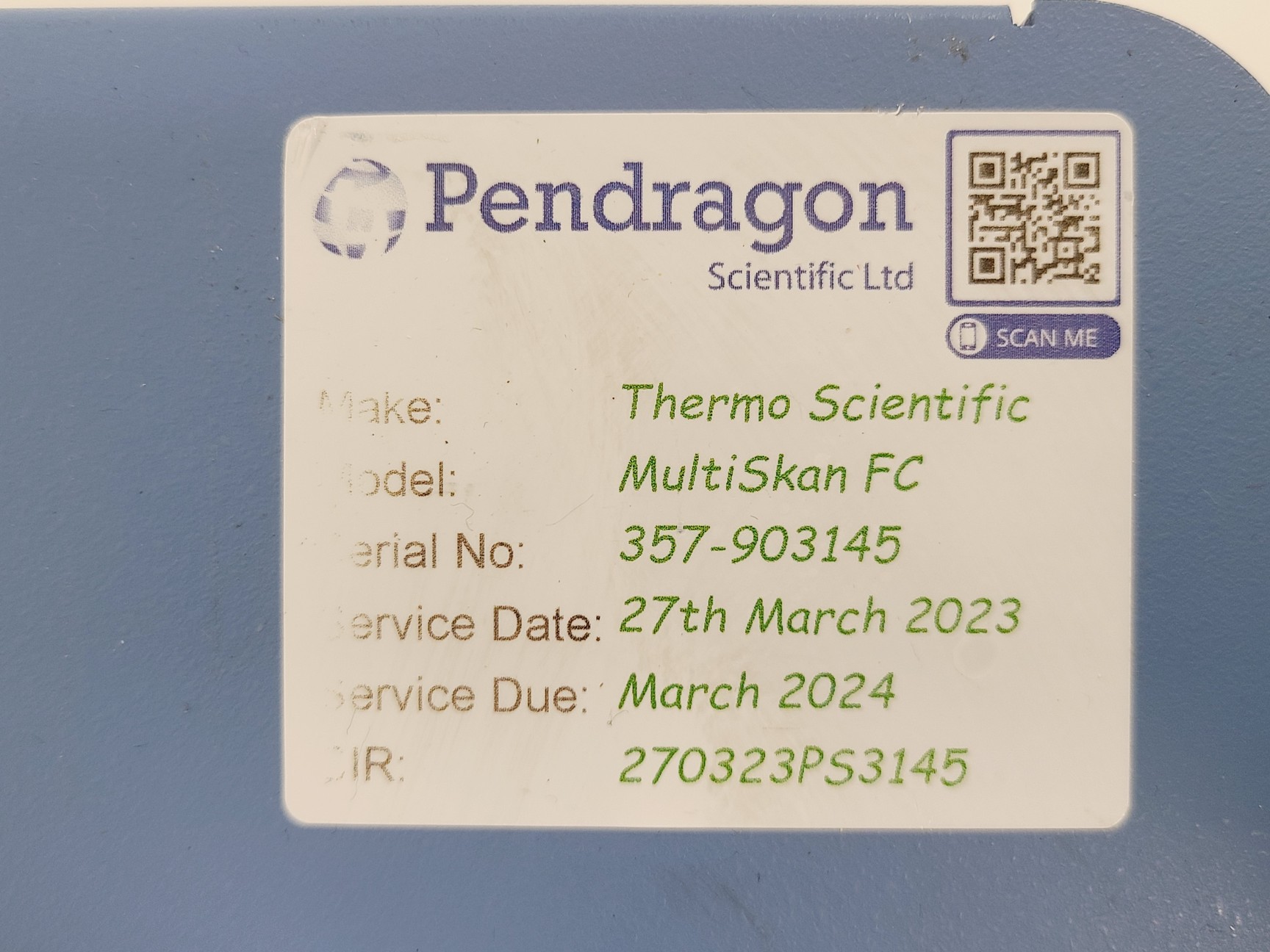 Image of Thermo Scientific Multiskan FC Microplate Photometer