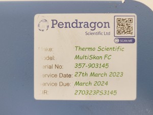 Thumbnail image of Thermo Scientific Multiskan FC Microplate Photometer