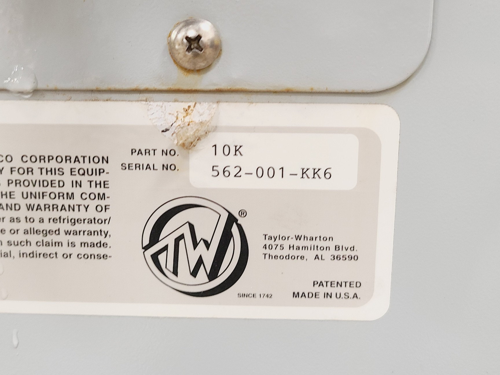 Image of Taylor Wharton K Series 10K Cryostat Storage System