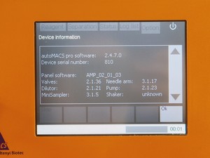 Thumbnail image of MILTENYI BIOTEC AutoMACS Pro Cell Sorter
