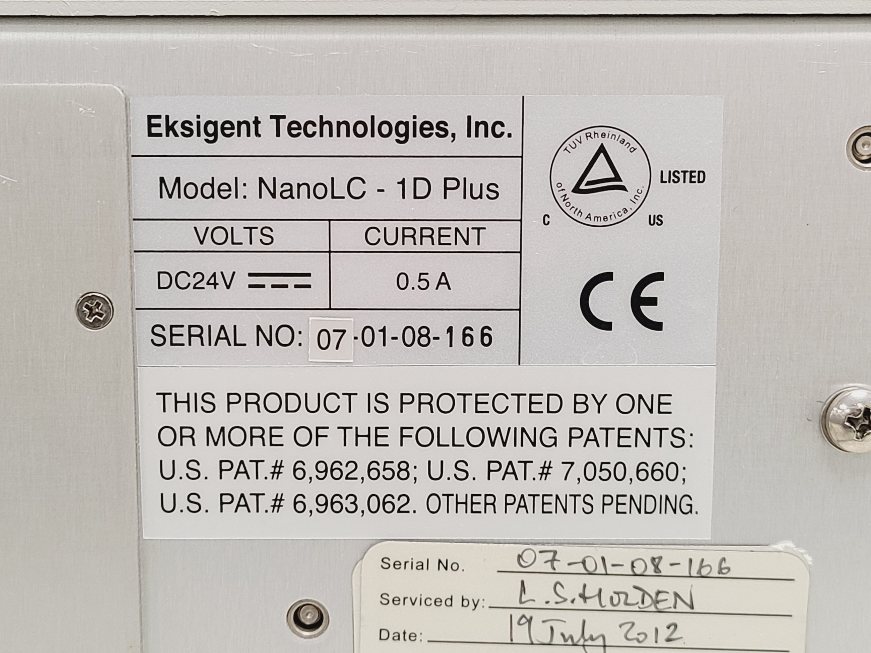 Image of Eksigent NanoLC-1D Plus HPLC System