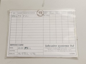 Thumbnail image of Labcaire Aura 550L Fume Hood
